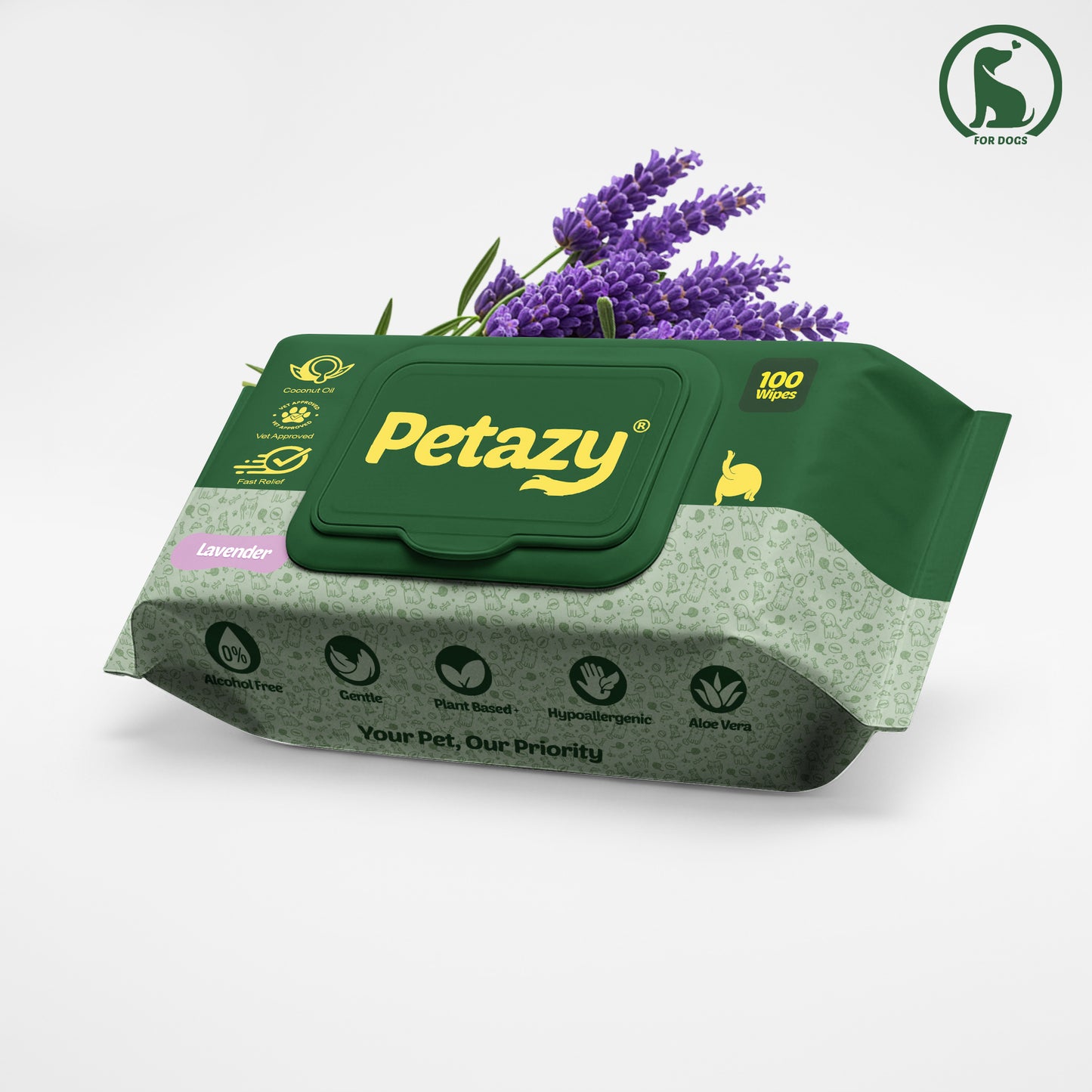Pet Wipes (100) - Lavender